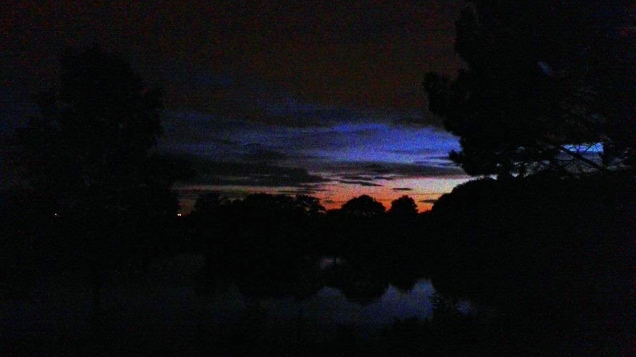 Bitterwell Lake September sunset