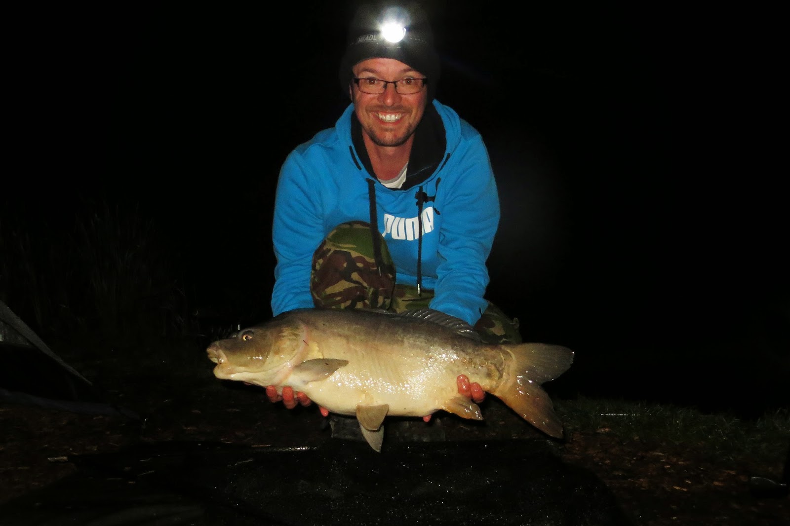 Mirror carp from Bagwood Lake