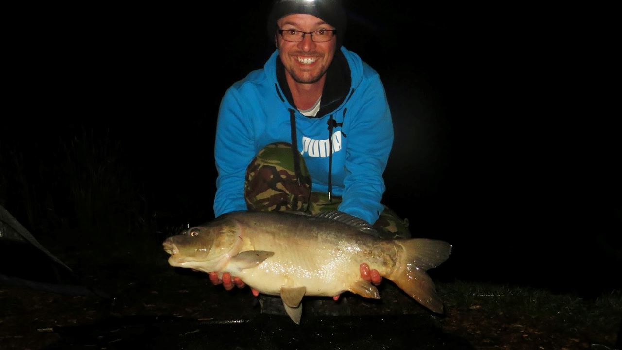 Mirror carp from Bagwood Lake