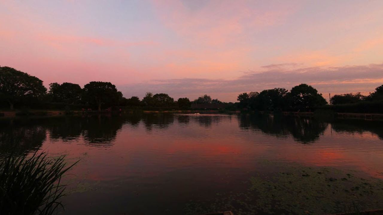 Bitterwell Lake sunset