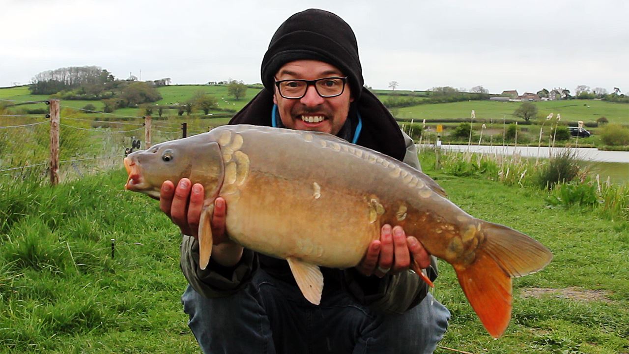 Mirror carp from Long Lake at Cokin Farm