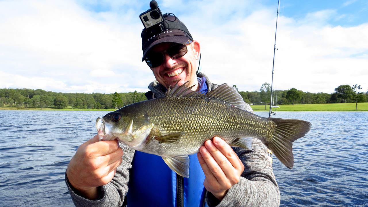 Bass Caught At Lake Kurwongbah